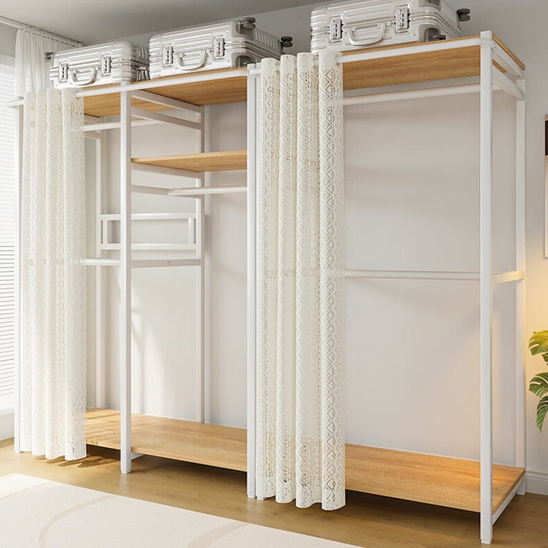 【Harga Terbaik】 MOK Kapasiti Besar Buka almari pakaian 60/90/120cm Gaya apartmen almari pakaian berkualiti tinggi