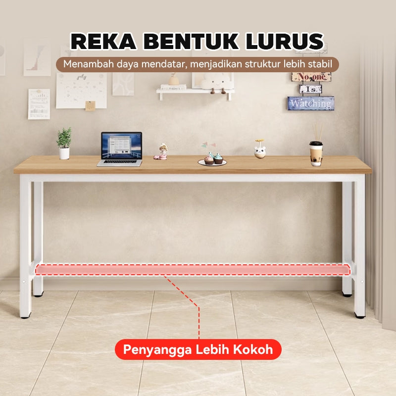 Mok 160*40*100cm Bar meja kerusi bersama meja dan kerusi balkoni/ruang tamu/bar/kedai teh susu