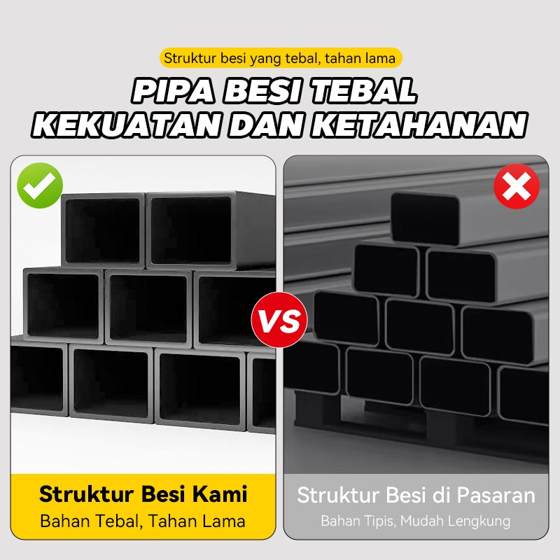 MOK 160*80*74cm keluli keluli kayu layer kerja meja pembungkusan meja/bengkel/gudang